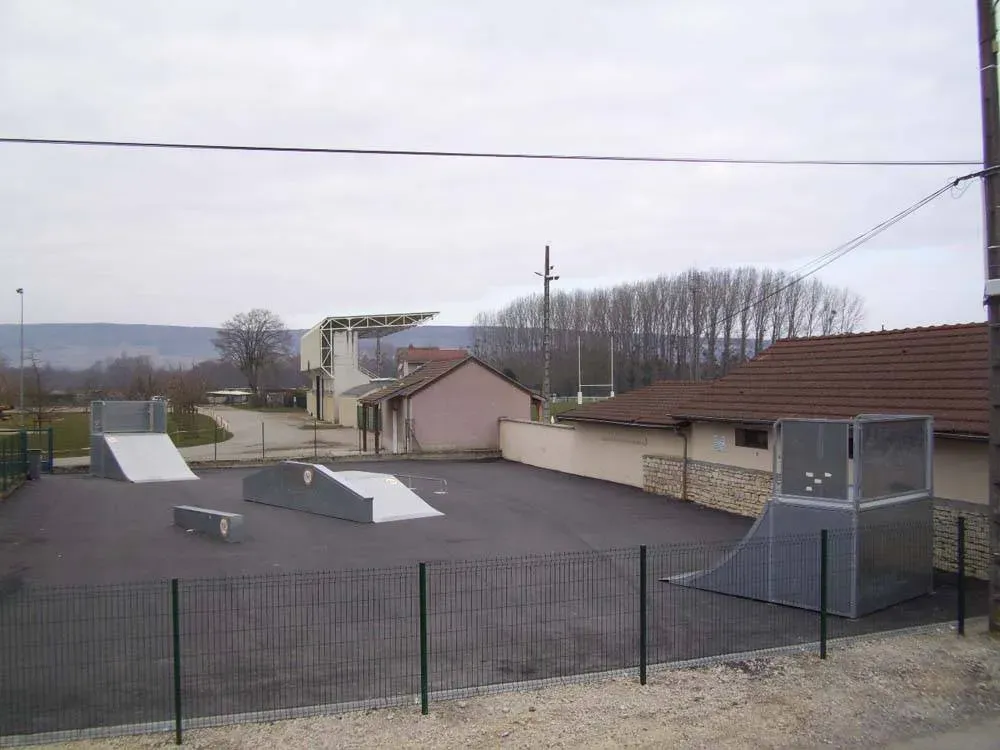 Module skatepark près de Montceau-les-Mines