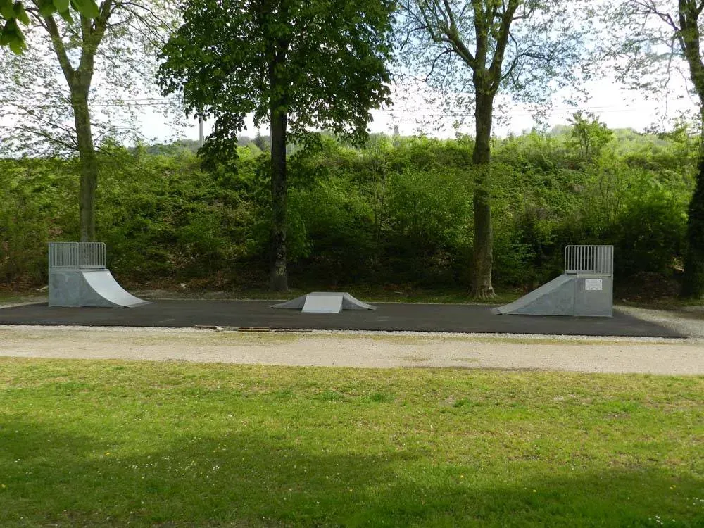 Module bike park près de Montceau-les-Mines