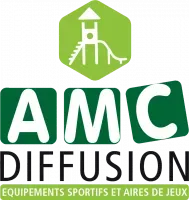 Logo de AMC Diffusion avec typographie
